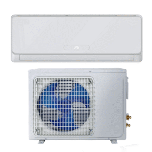 electriQ Easy-Fit 9000 BTU A++ WiFi Smart Wall Mounted Air Conditioner with Heat Pump - 4m Pipe Kit Included